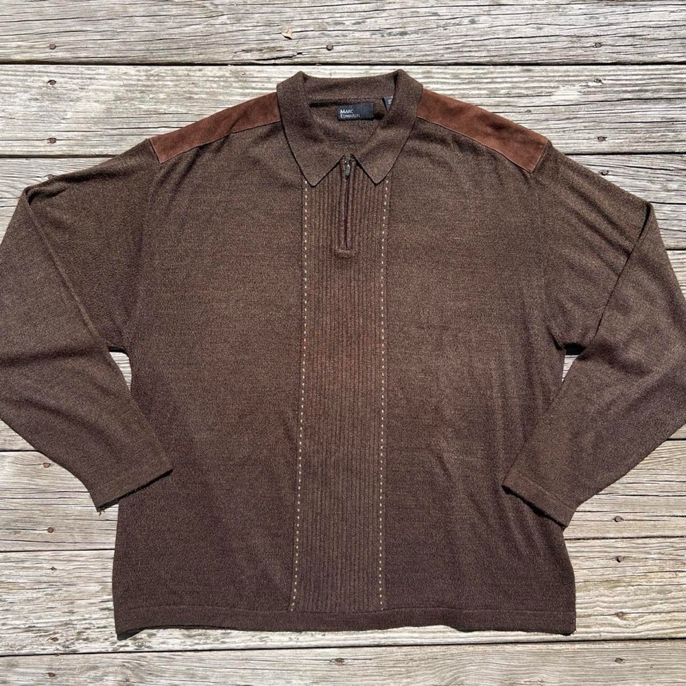 Vintage Quater Zip Sweater
